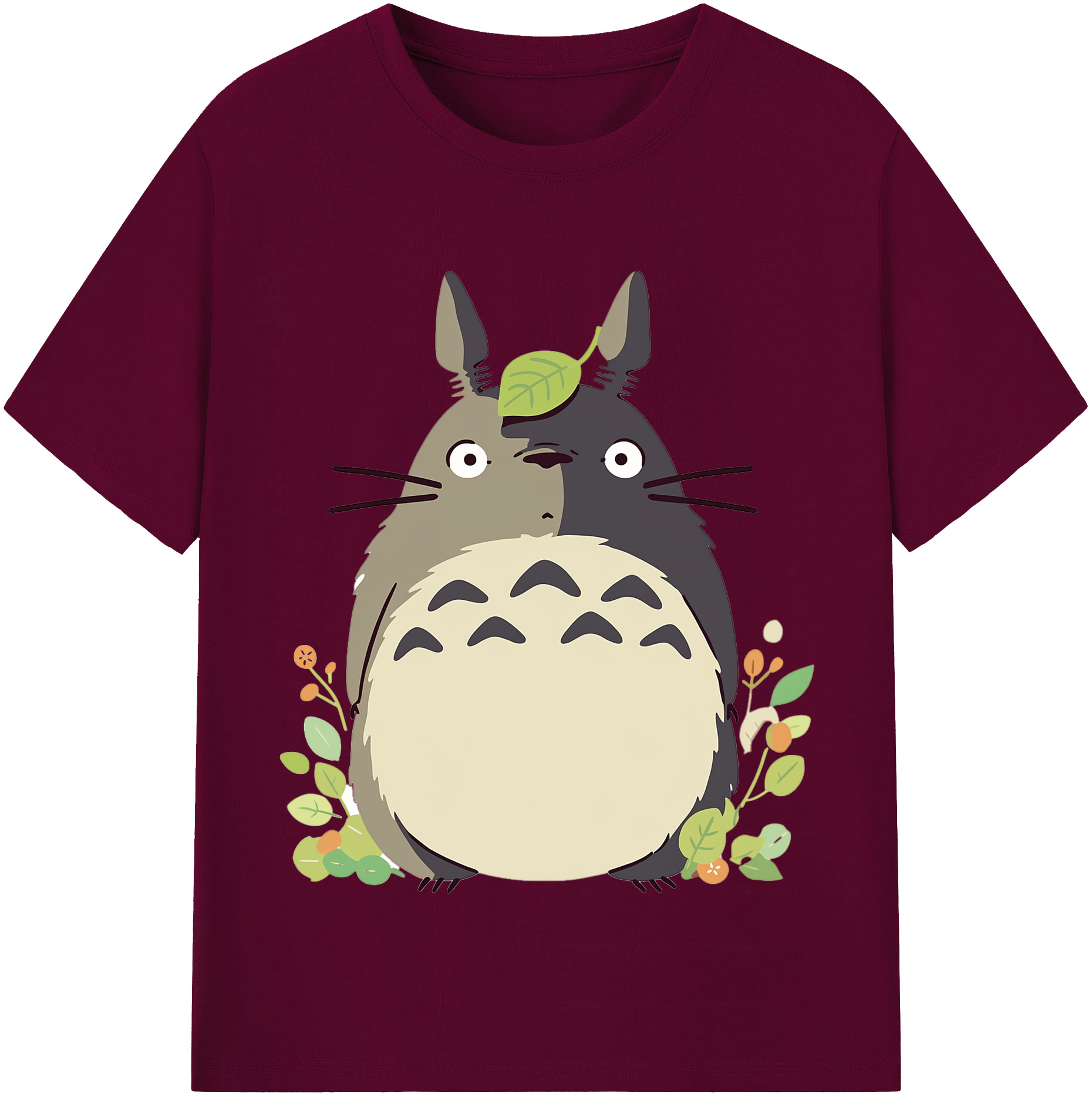 （画像用） となりのトトロ 草壁メイ 草壁サツキ My Neighbor Totoro Satsuki Kusakabe Mei Kusakabe レディースカジュアルプリントTシャツ（綿100％）